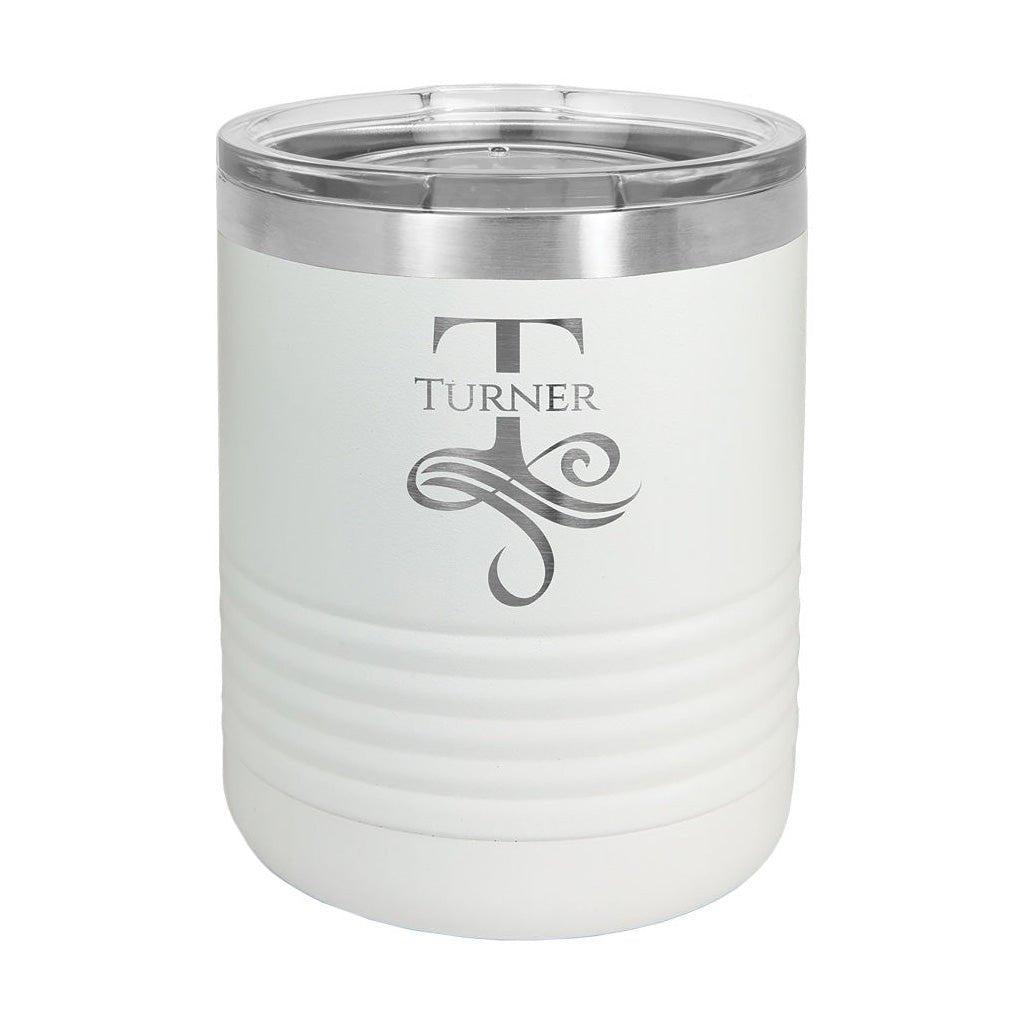 10 oz. Ringneck Whiskey Tumbler with Lid - Laser Styles