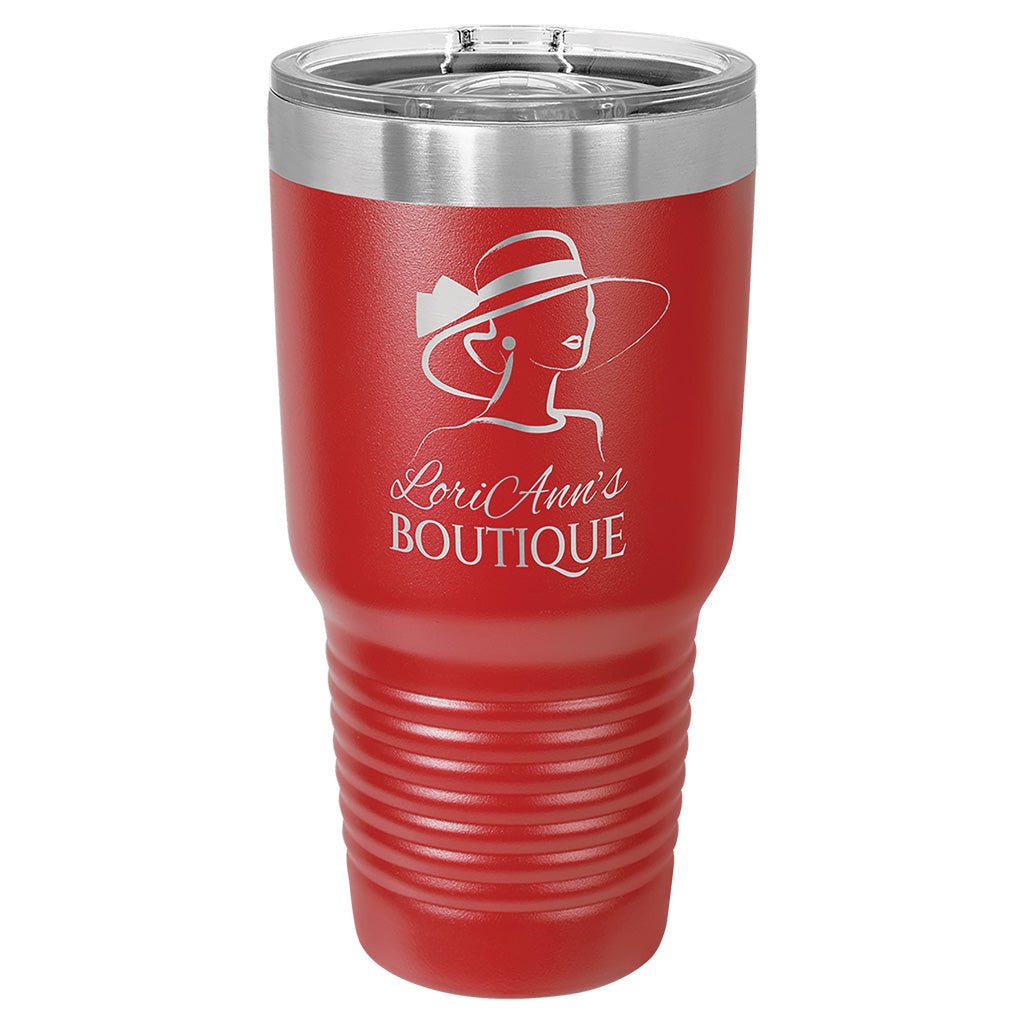 30 oz. Ringneck Tumbler with Slider Lid - Laser Styles