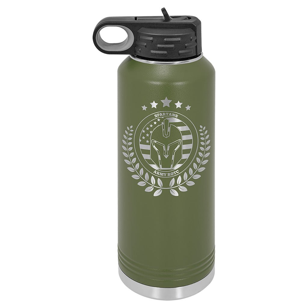 40 oz. Water Bottle with Ring Handle - Laser Styles