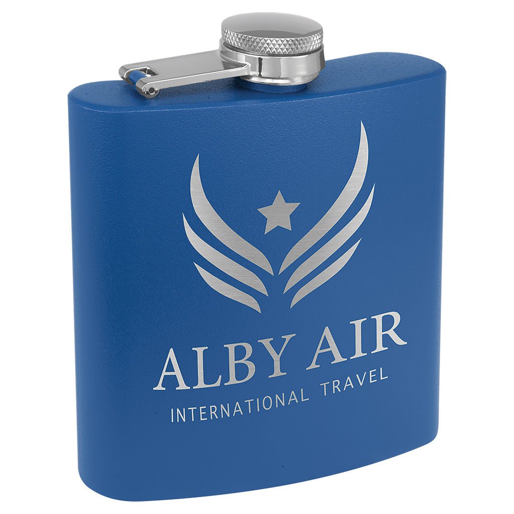 6 oz. Flasks - Laser Styles