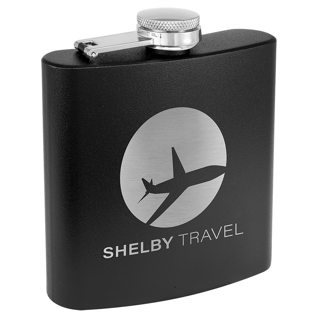 6 oz. Flasks - Laser Styles