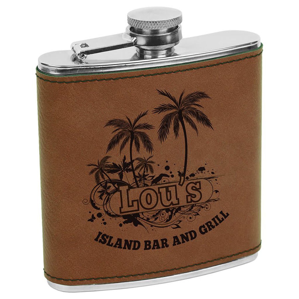 6 oz. Flasks - Laser Styles