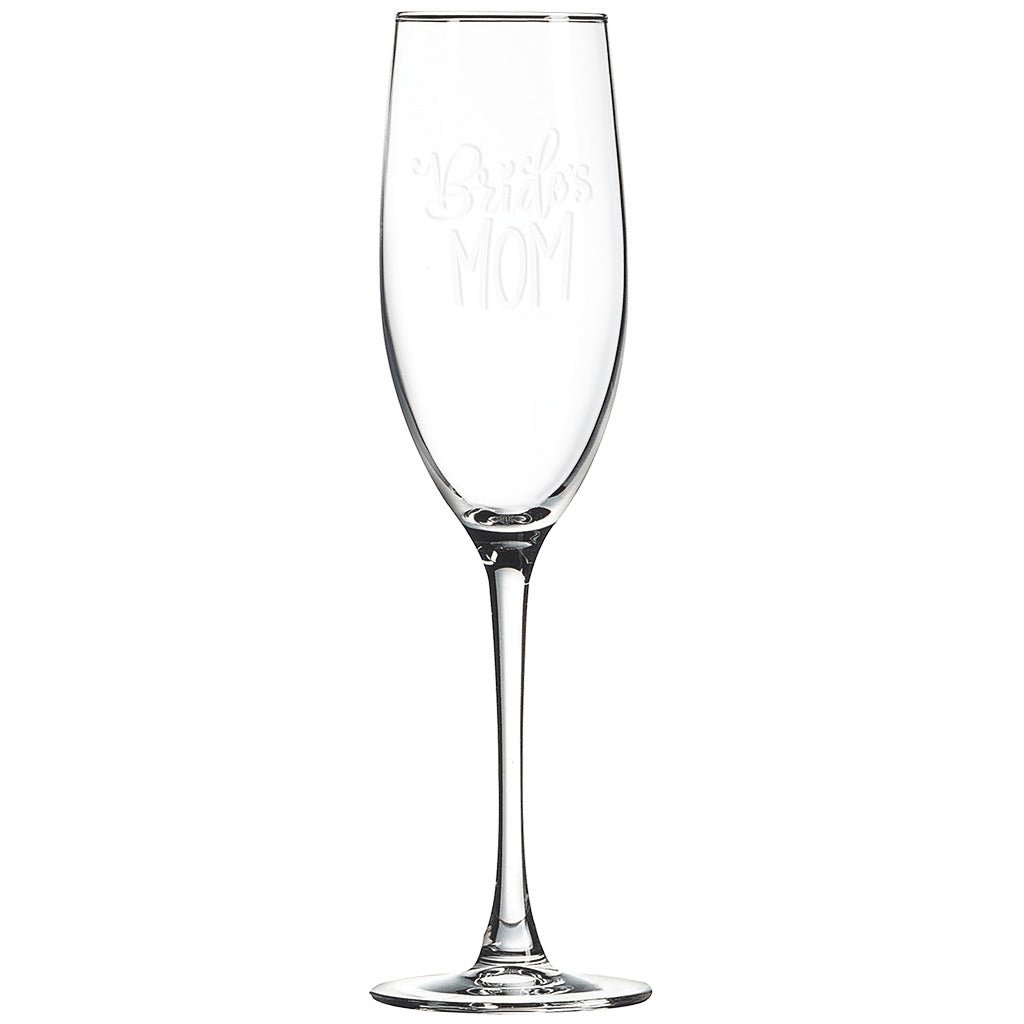 8 oz. Champagne Flute - Laser Styles