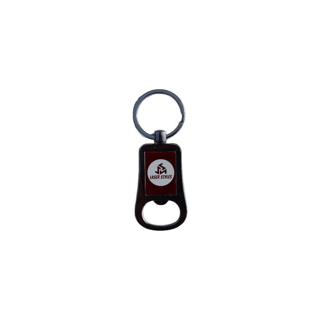 Bottle Opener with Keychain - Laser Styles